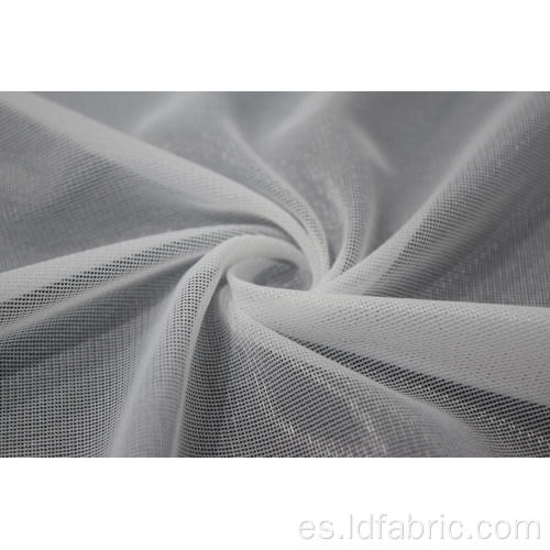 Tejido de teñido de malla blanca de nylon 100%